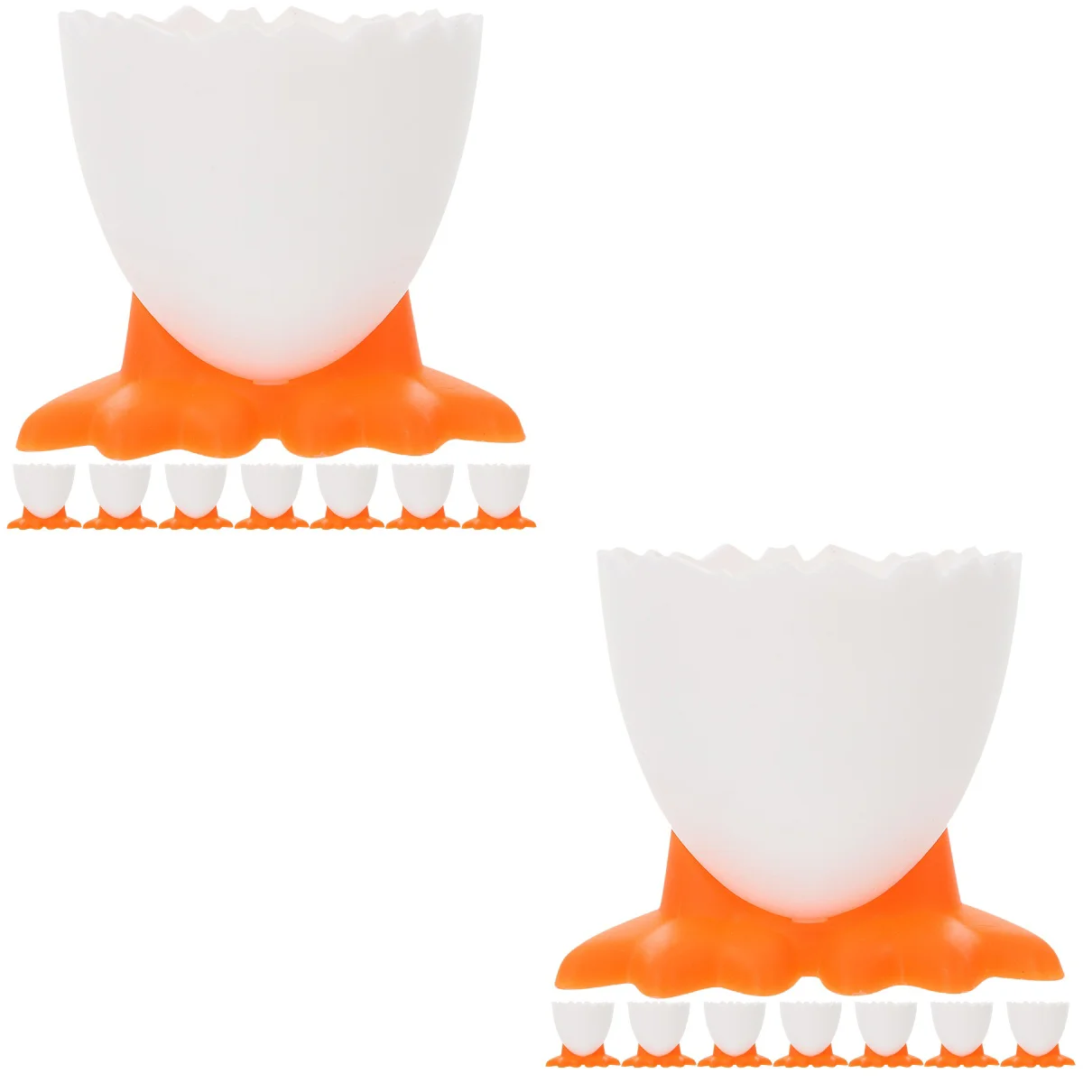 

Egg Boiled Cups Holder Eggs Soft Cup Microwave Cooker Hard Stand Easter Tray Storage Decorative Container Peeler Mold Kids