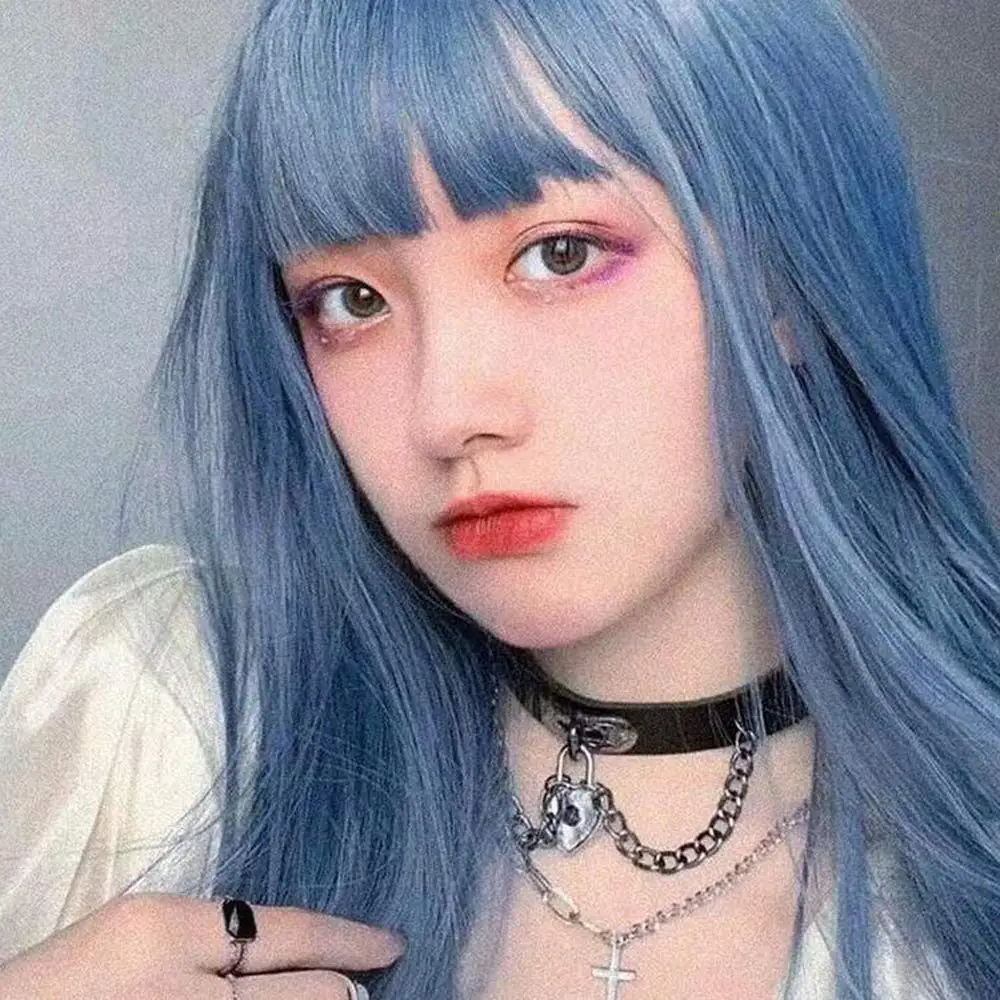 Gothic PU Leather Heart Pendent Choker Punk Rock Adjustable Black Collar Choker Necklaces for Cosplayer Women and Girls