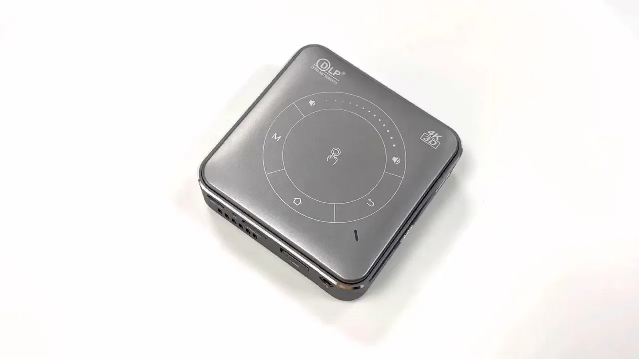 

2021 новый домашний видеопроектор 1080p с Wi-Fi портативный проектор 4k
