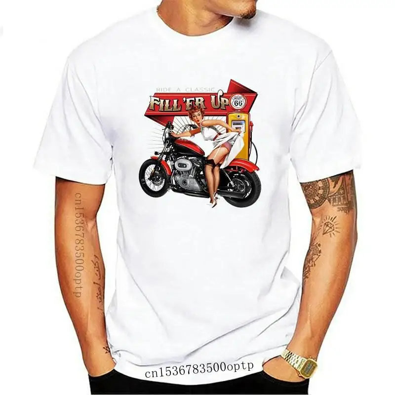 

Camiseta con estampado para hombre, camisa de verano con diseño de relleno, Vintage, motocicletas, 2021, 2021