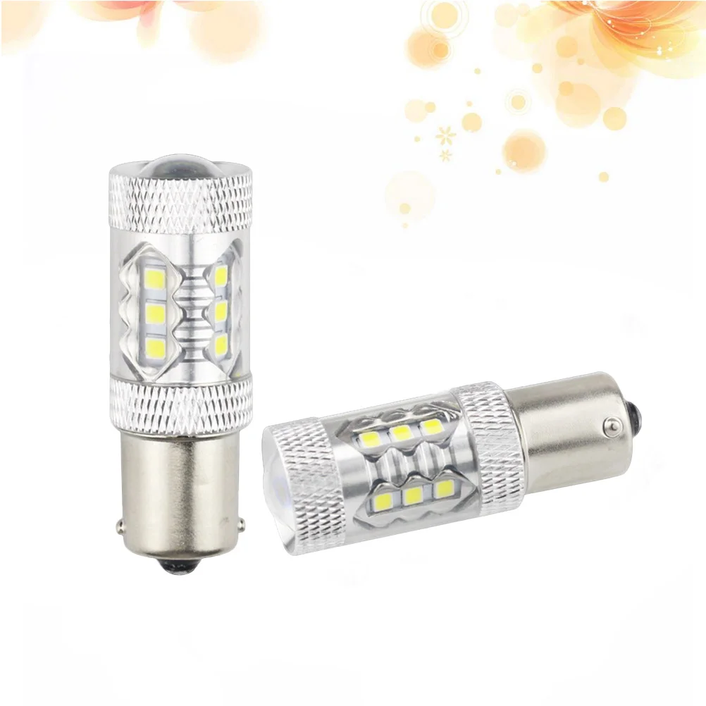 

4 шт., Автомобильные светодиодные лампы 80 Вт 3030 16SMD BA15S P21W