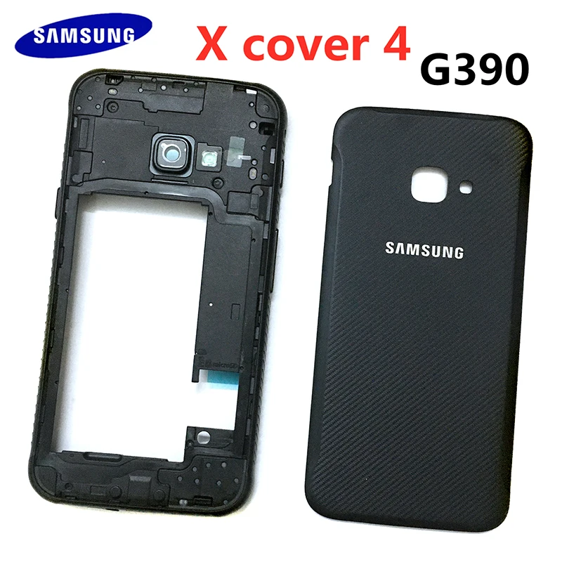 

30PCS For Samsung Galaxy Xcover 4 G390 SM-G390F Middle Frame Plate+Battery Back Cover Housing Rear Door Panel Chassis Lid Case