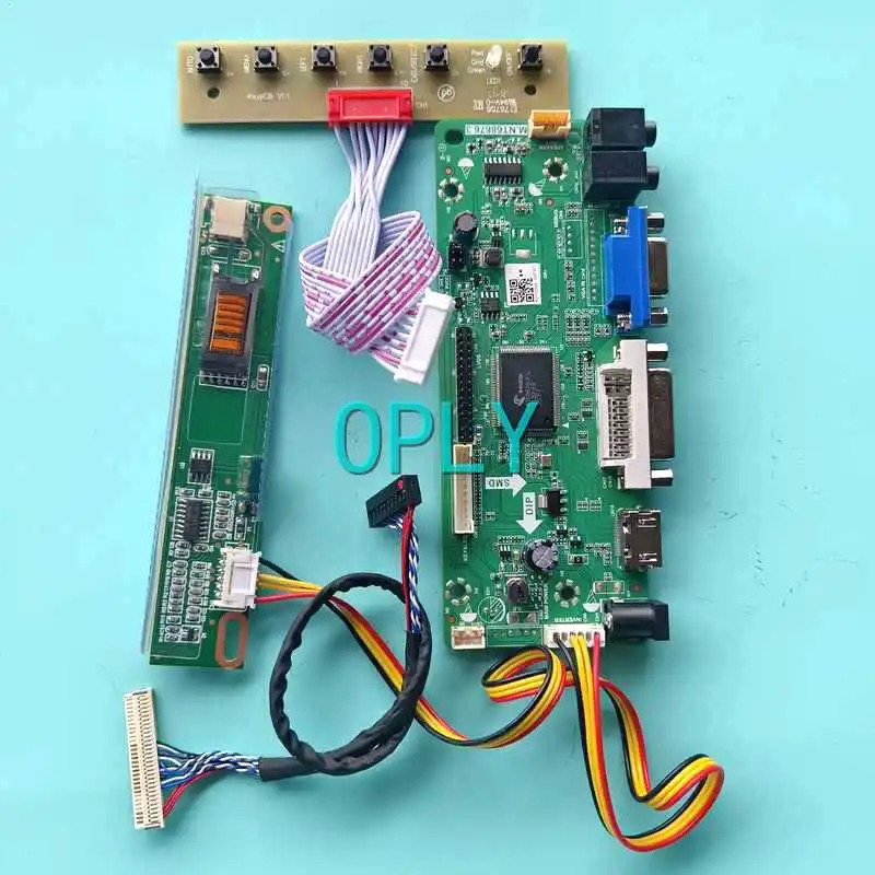 

For LTN150PF LTN150PG Laptop Monitor Screen Controller Board DIY Kit HDMI-Compatible VGA DVI LVDS 30-Pin 1400*1050 15" 1CCFL