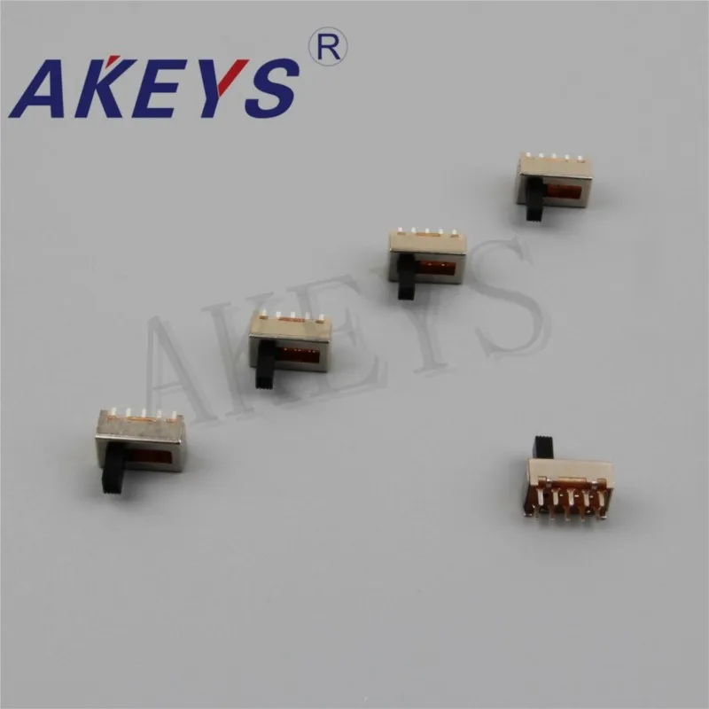 10 шт. SS-24F03 2P4T двухполюсный четырехпозиционный ползунковый переключатель