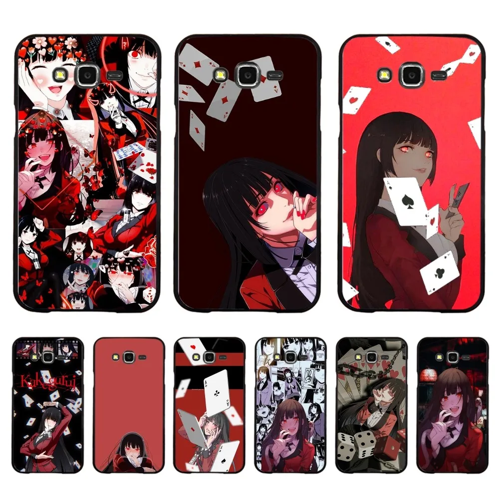 Japanese Anime Kakegurui Jabami Yumeko Phone Case For Samsung J 7 plus 7core J7 neo J6 prime J4 J5 Mobile Cover