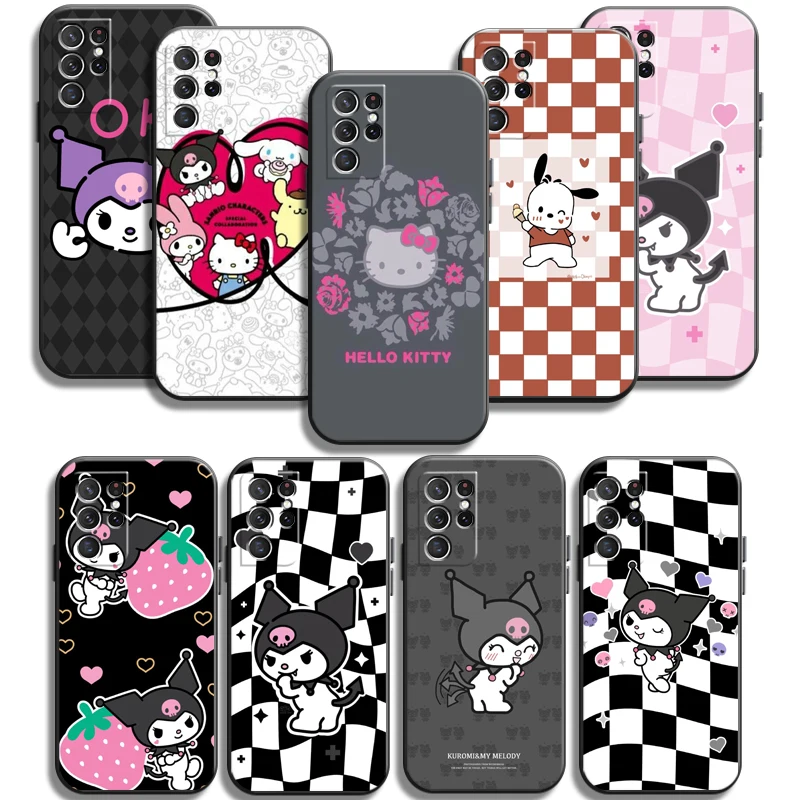 

Hello Kitty Kuromi Phone Cases For Samsung Galaxy A22 4G A31 A72 A52 A71 A51 5G A42 5G A20 A21 A22 4G A22 5G A20 A32 5G A11