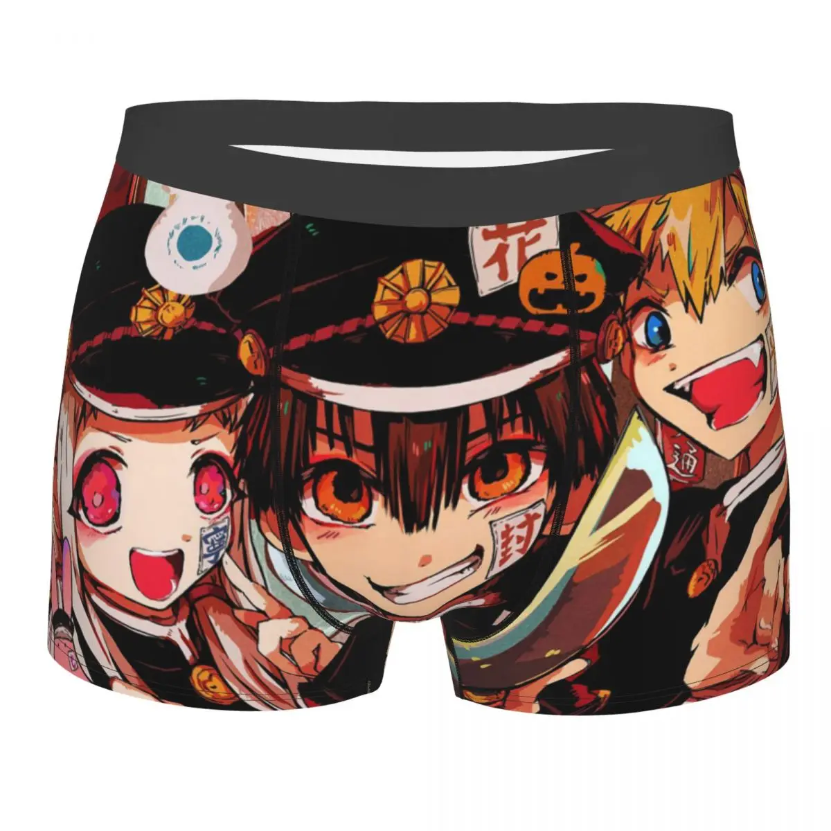 

Мужские трусы Jibaku Shounen Hanako Kun нижнее белье Yashiro Nene забавные Боксеры Шорты Мужские трусы дышащее нижнее белье