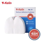 Y-Kelin фиксирующие прокладки для зубных протезов (верхний) 30 подушечек для верхних ложных зубов верхняя челюсть дентадура