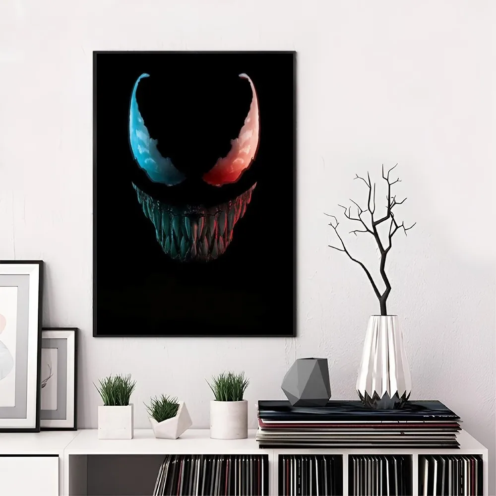 Аниме V-образная постер с бумажным принтом для дома гостиной спальни входа бара