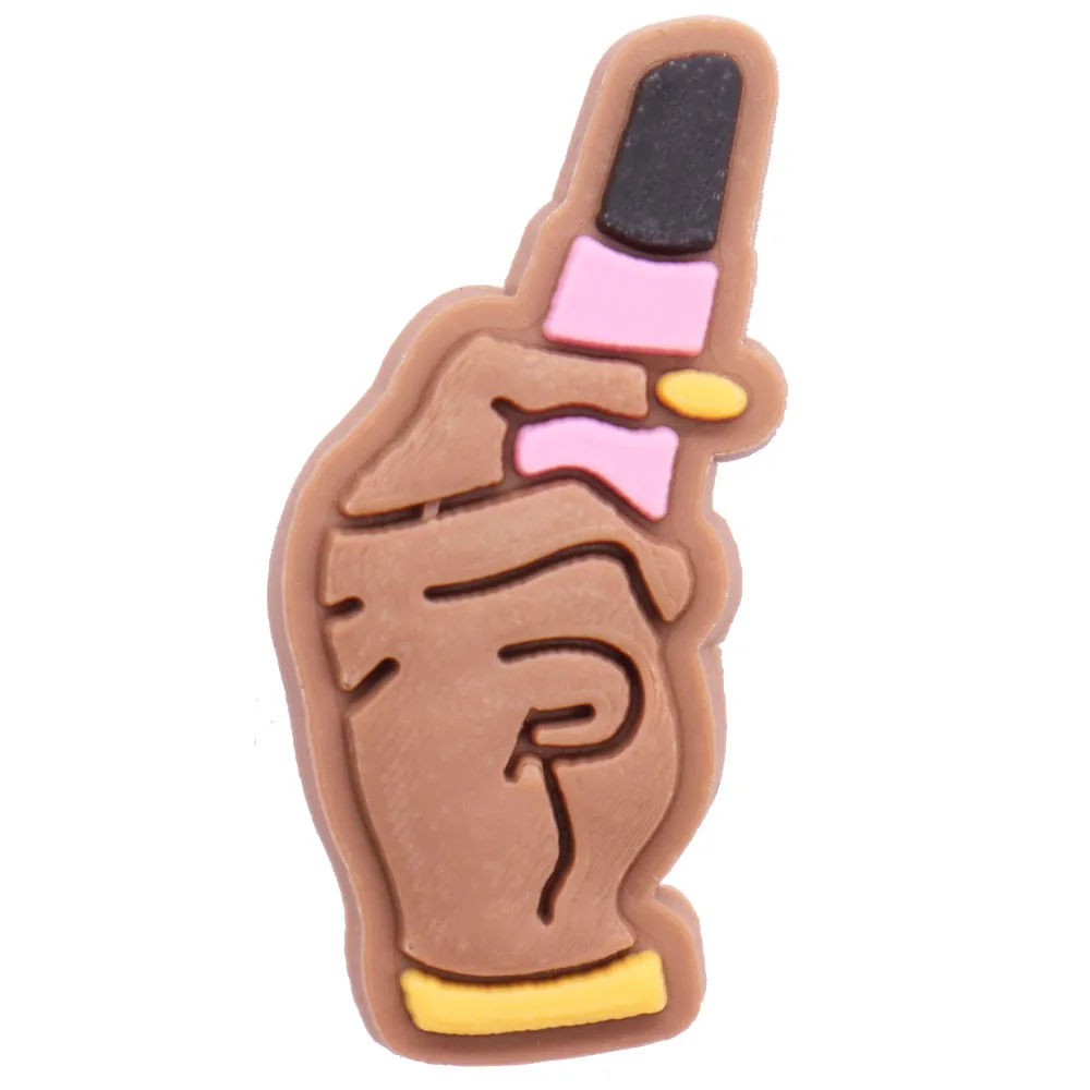 Симпатичные Мультяшные подвески для обуви из ПВХ 1 шт. милый город девушка босс