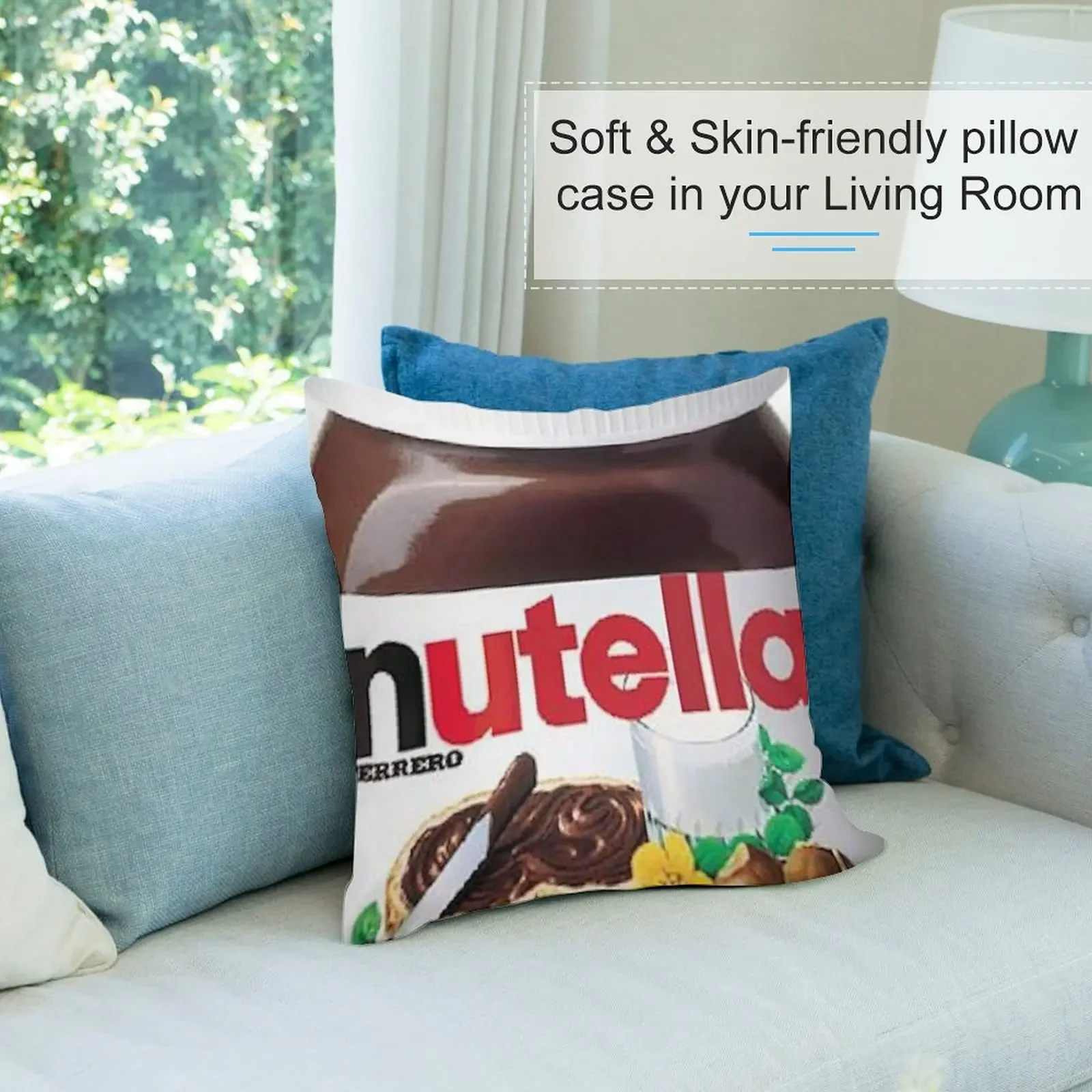 Подушка Nutella аниме-подушка наволочка подушка