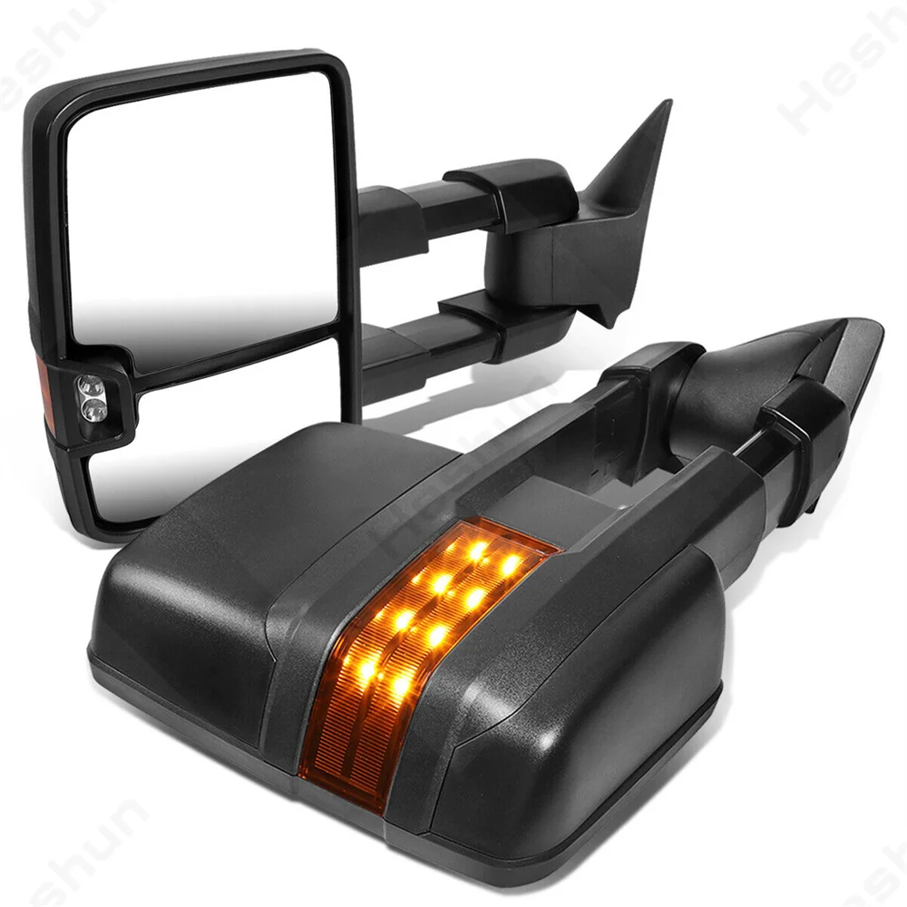 

Пара буксирных зеркал для Chevy GMC Suburban C1500 K1500 C2500 C3500 K2500 K3500 1988 -1998 Yukon Tahoe Blazer, боковое зеркало заднего вида