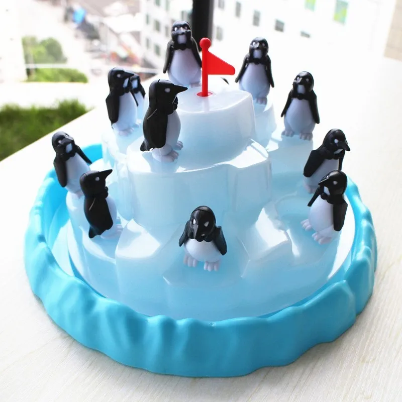 Iceberg Penguin Многослойные Сбалансированные Игрушки Настольная Головоломка Для