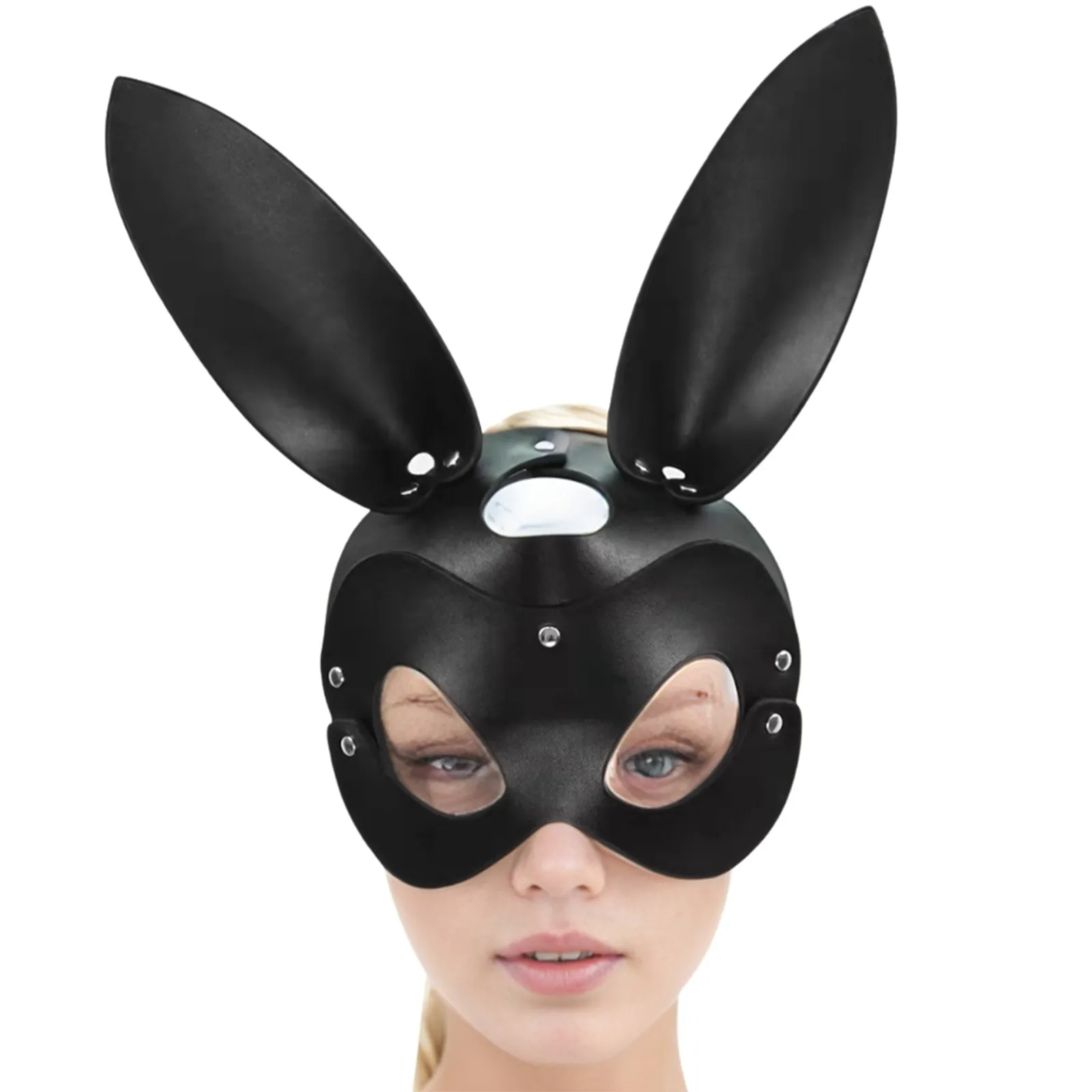 Женская кожаная маска на Хэллоуин в ассортименте