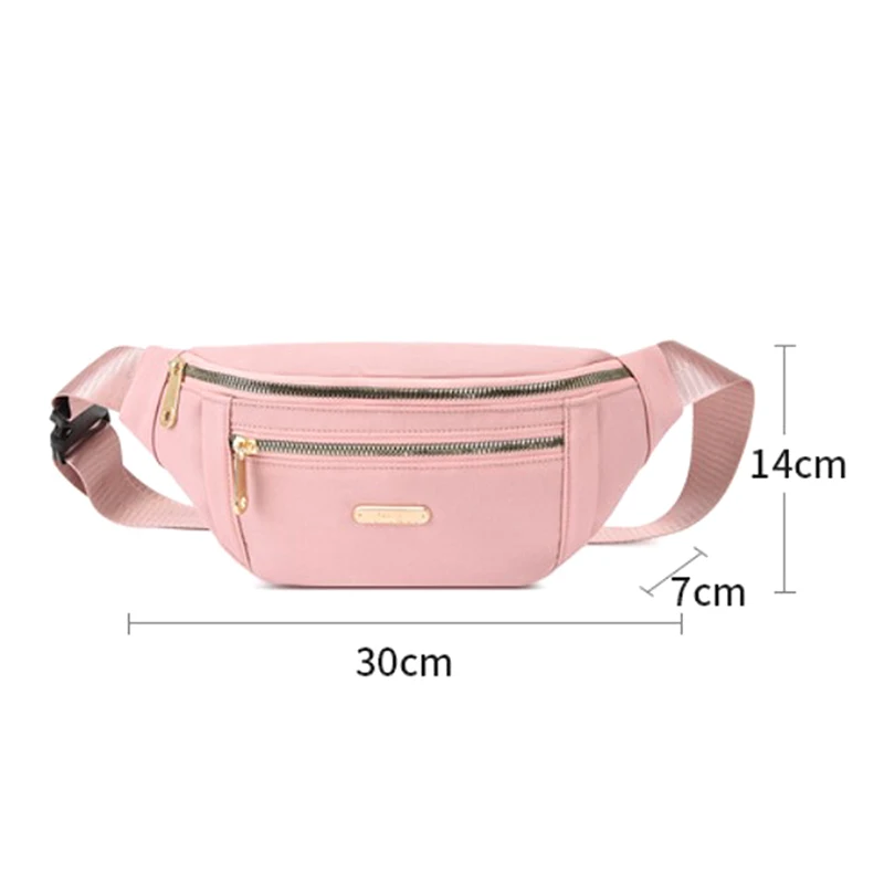 Fashion Crossbody Bags For Female Tassel Banana Bag Women Waist Bag Fanny Pack Zipper Chest Bag Money Pouch Travel Shoulder Bag