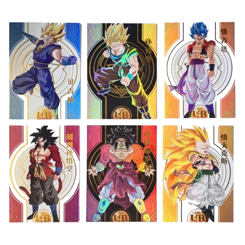 

Anime Dragon Ball Son Goku Son Gohan Bejita Yonsei Frieza Game Collection Ur Rare Card Kids Toys Surprise Birthday Present