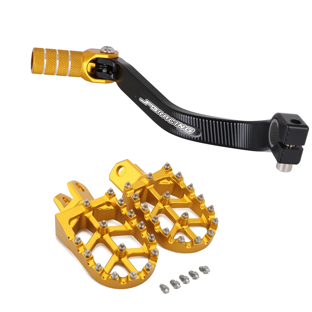 

Для SUZUKI RM125 RM250 RM250Z RMX250 DRZ 400 400E 400S 400SM мотоциклетная CNC подножка колышки и рычаг переключения передач