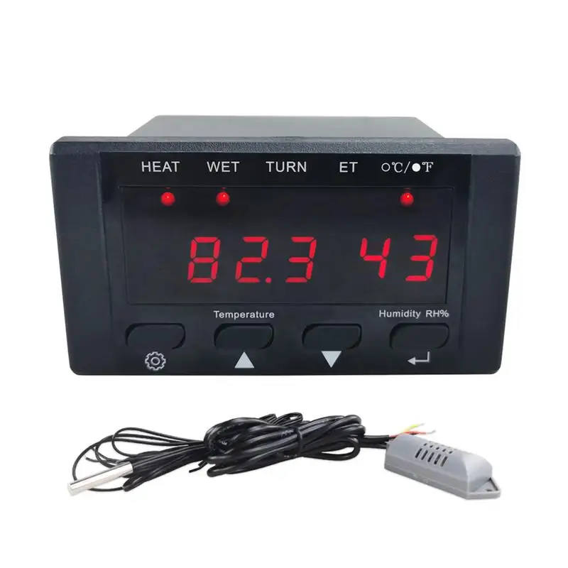 

AC110-220V Digital Temperature Humidity Controller Thermostat Instrument Regulator Celsius And Display Refrigerator