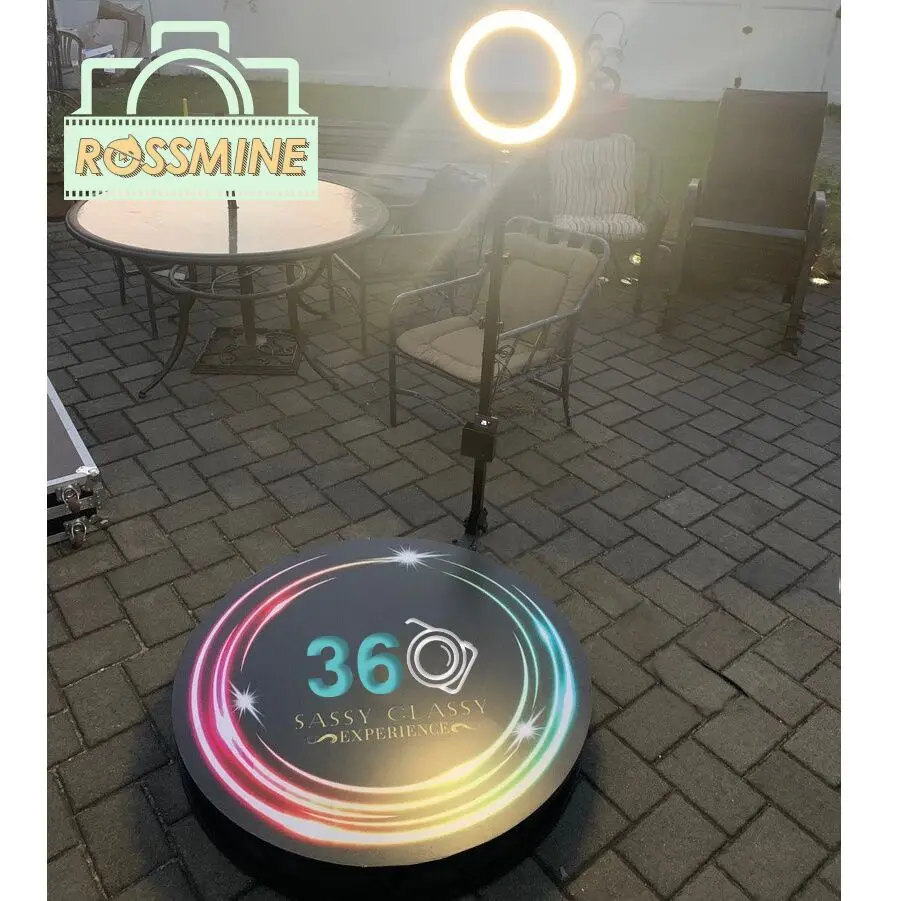 

360 фотобудка стеклянная верхняя планка 360 фотобудка 115 см набор Свадебная 360 фотобудка спиральный корпус