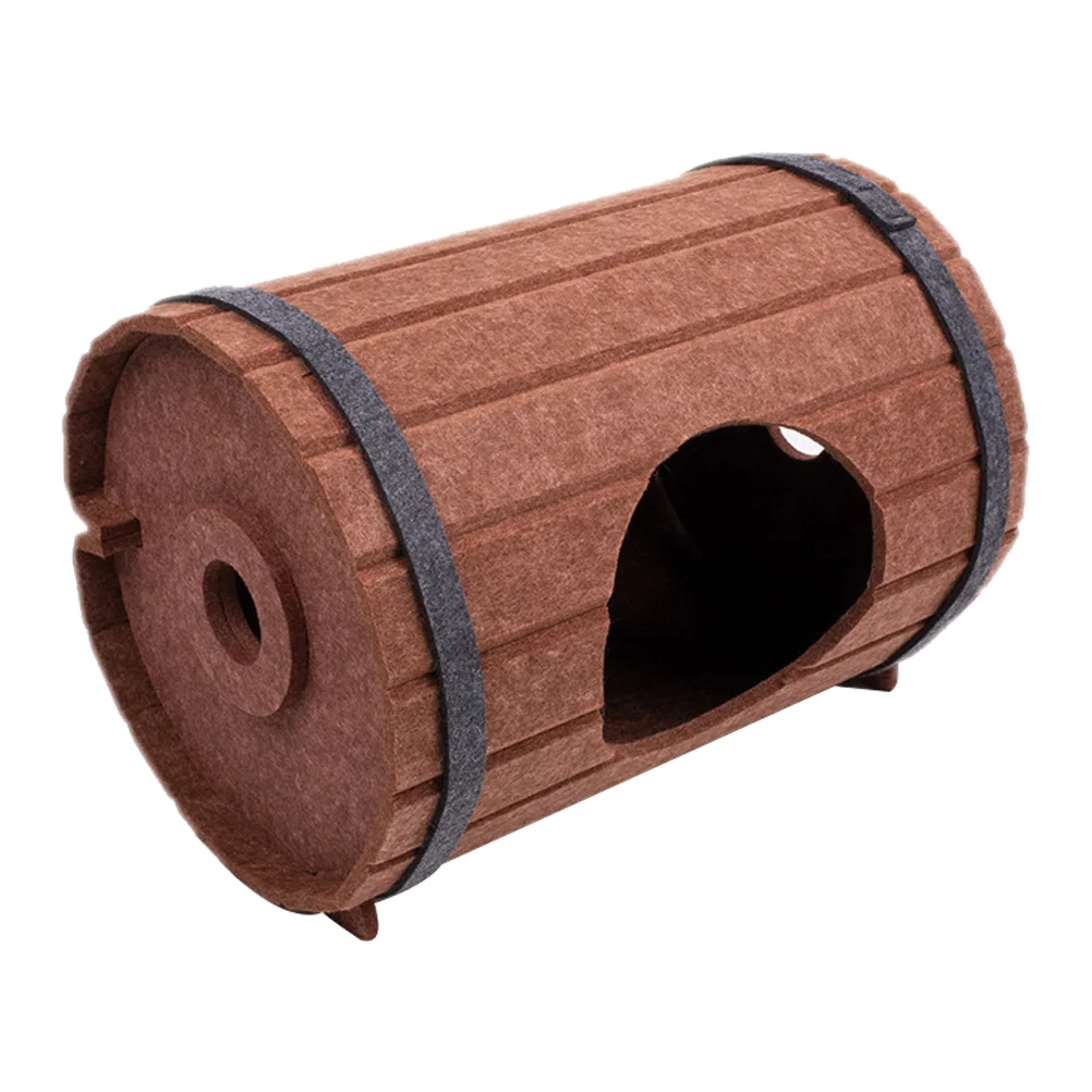 

Multi-function Cat House Anti-scratch Felt Pet Sleeping Nest Houses Dog Bed Cute Playing