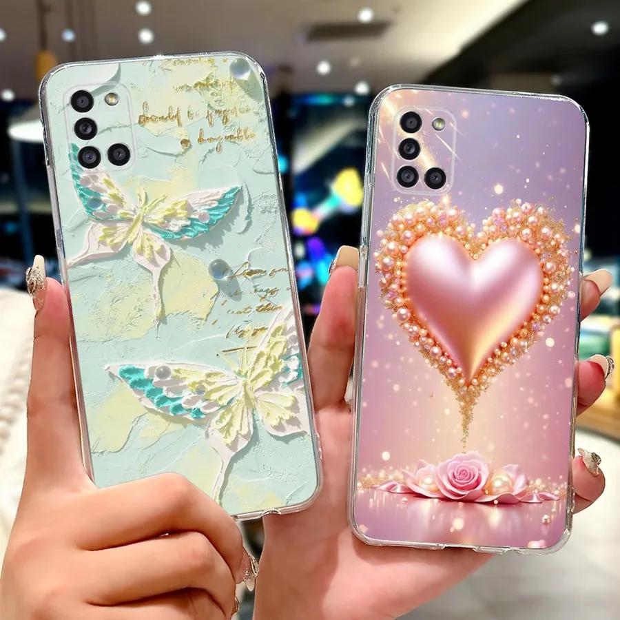 Чехол для Samsung Galaxy A31 SM-A315F/DS новый дизайн чехол из ТПУ A71 A51 A515F мягкий силиконовый A