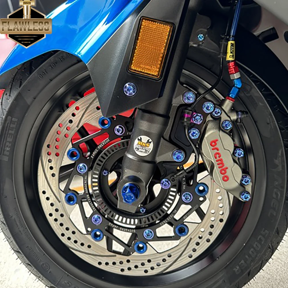 Драпировочный тормоз с титановым болтом задний вытяжной рычаг заднего вида для