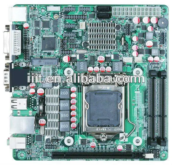 

Mini-itx Motherboard for 2 LAN port LGA 1155 2/3 Gen i3 i5 i7 6*rs232 port support msata SSD run win7 ,winxp ,linux system