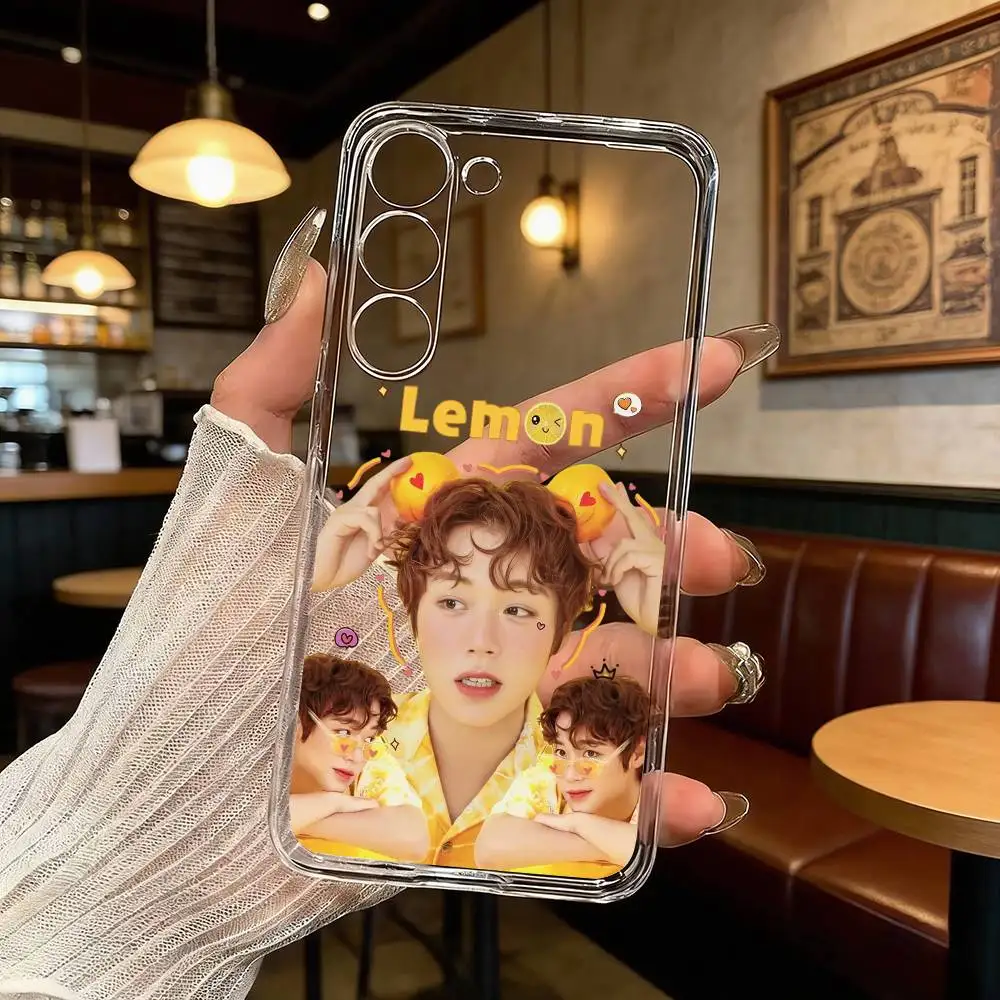Фото Чехол для телефона P-Park J-Jihoon W-Weak H-Hero для Samsung Galaxy A71, A70, A52, A51, A40, A30, прозрачный чехол №2