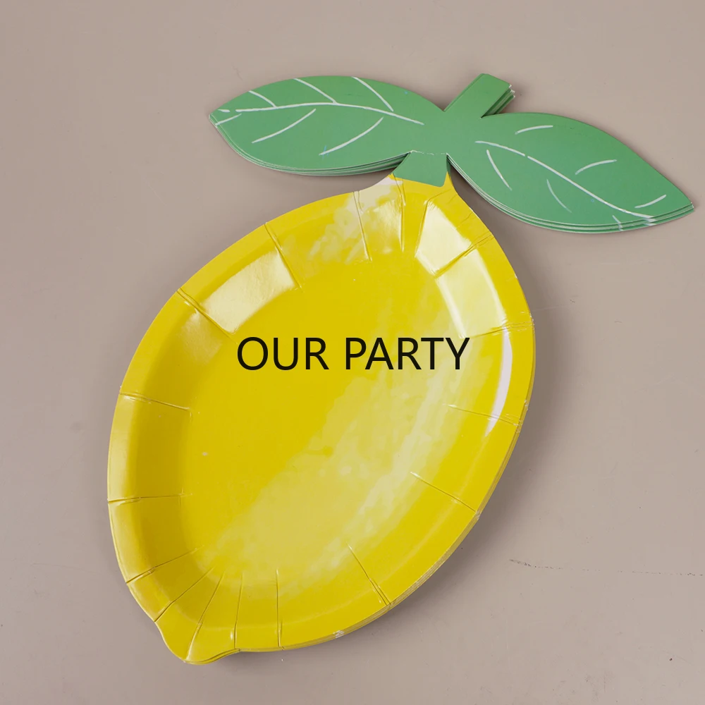 

Одноразовые тарелки с фруктами, бумага, 8 шт.