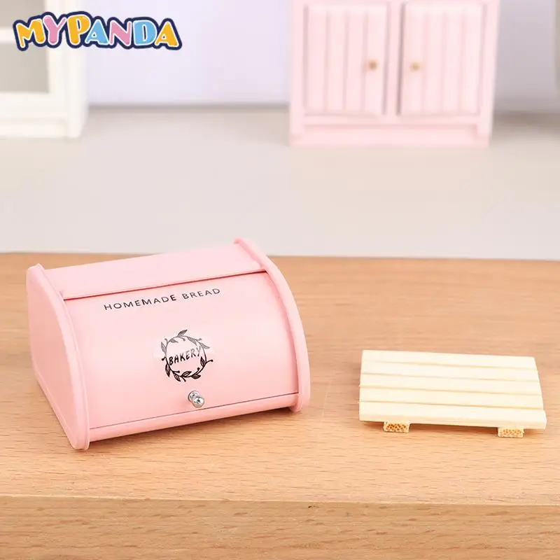 

1 набор, коробка для хранения кукольного домика с имитацией выпечки