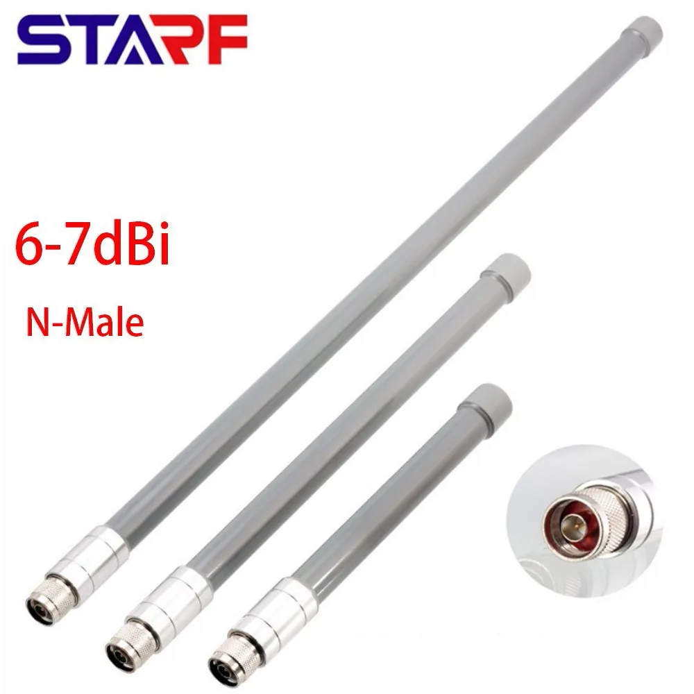 

Антенна STARF 868 МГц 250 дБи 7 дБи LoRa, гелиевая антенна Omni из стеклопластика, антенна N-Male 320 мм/420 мм/550 мм/мм