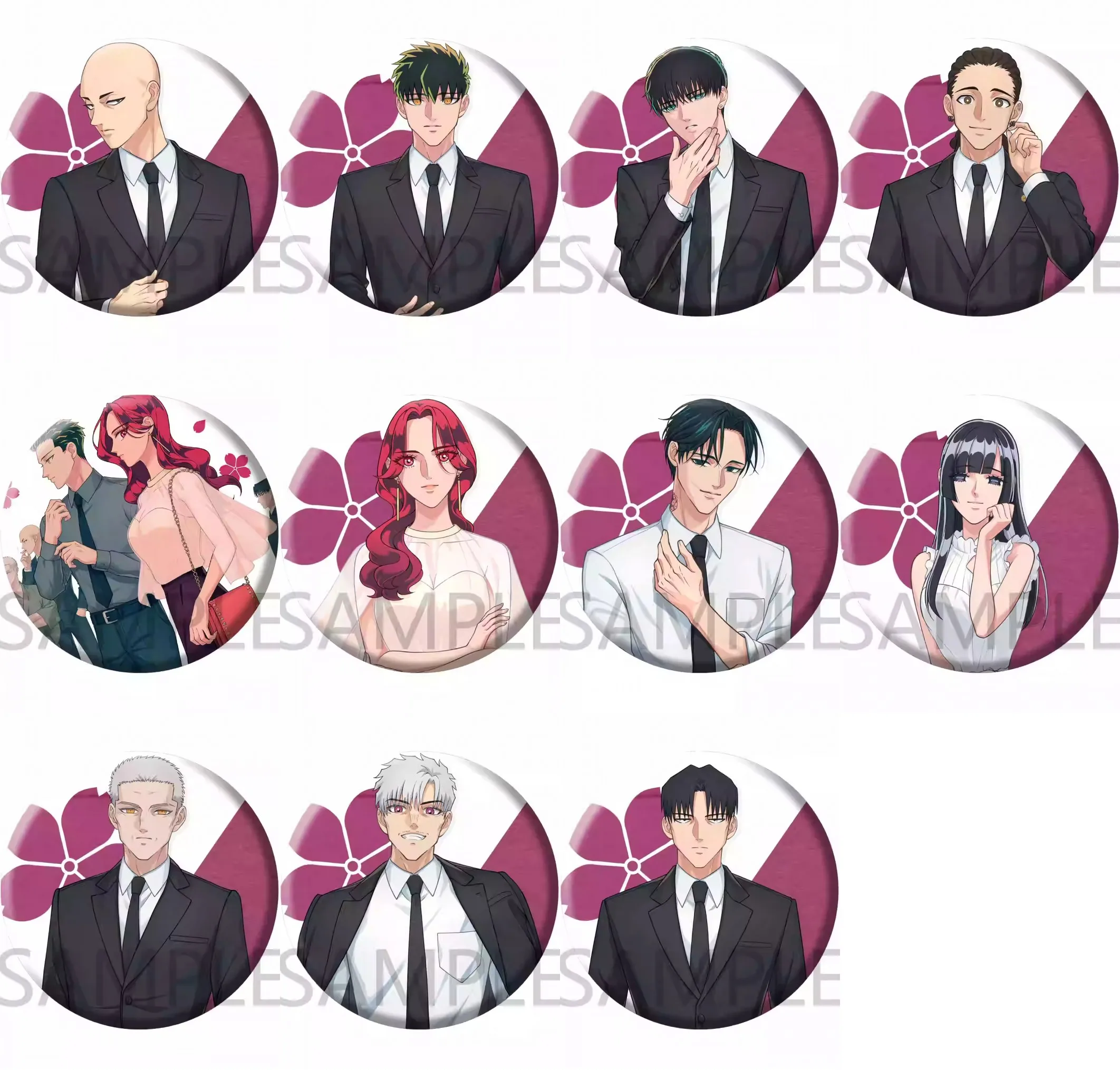 Аниме Raise Wa Tanin Ga Ii Somei Yoshino Pin Yakuza Fiance Badge Косплей Мультфильм Garniture Itabag Кнопка для
