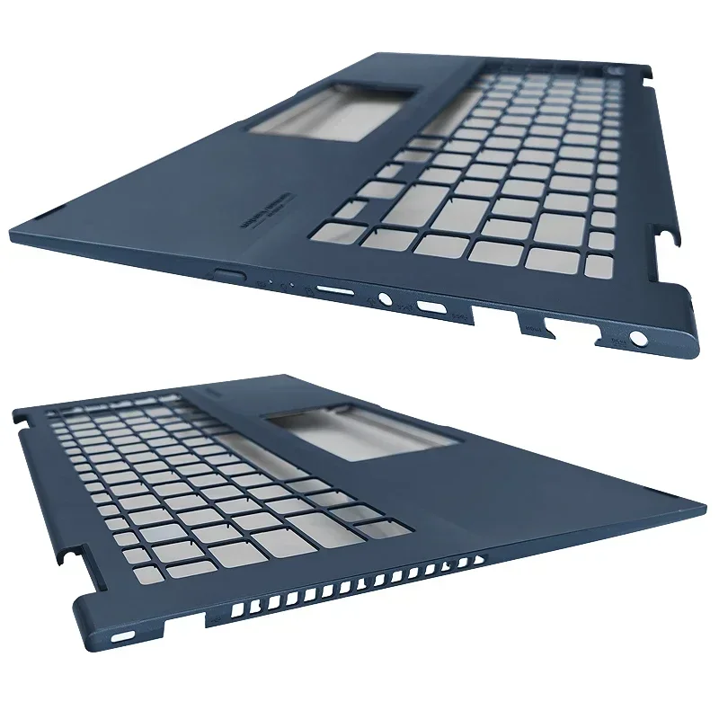 Фото Подходит для VivoBook Flip 14 TM420 TP420U TP420L TP420UA: задняя крышка ЖК-экрана, передняя панель, нижняя часть корпуса с подставкой для рук, петли для шарниров. №1