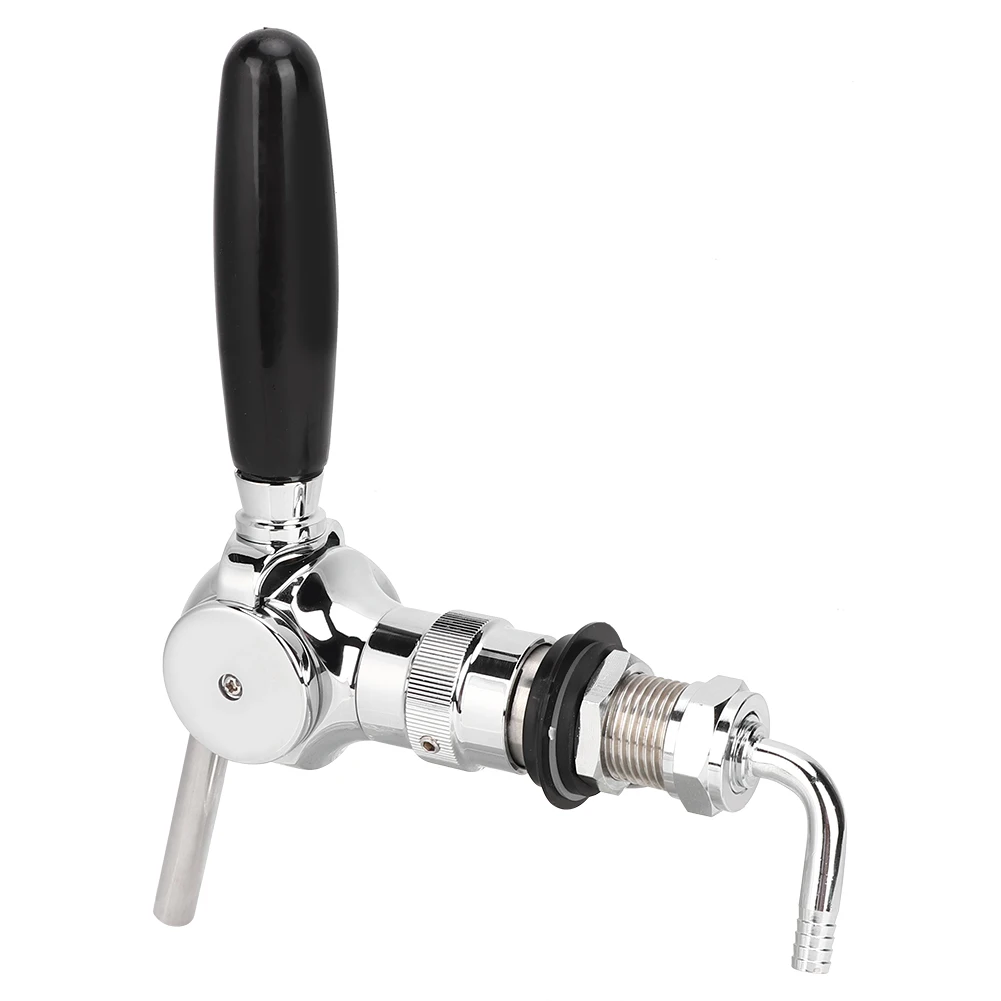 

Household Brass Beer Tap Faucet Keg Flowing Control Ball Beer Tap for Homebrew