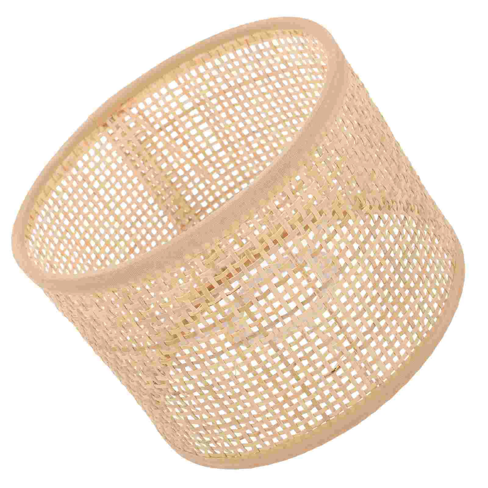 Тканый абажур светильник декор аксессуар из ротанга декоративное плетение