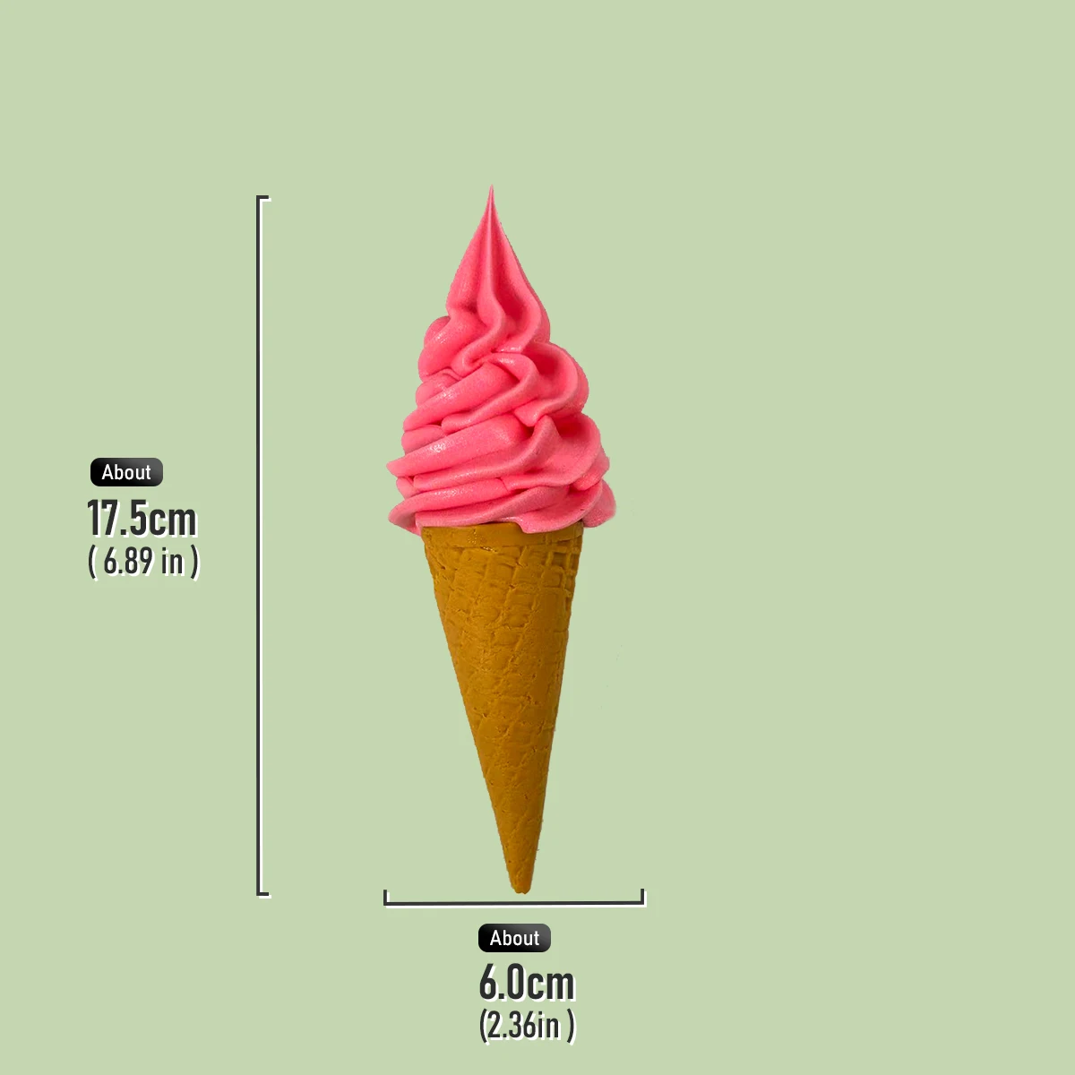 Имитация мороженого искусственное реалистичное мороженое модель еды для дома
