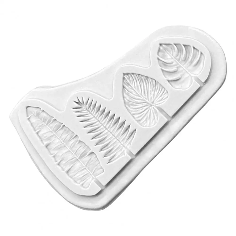 

Useful Fondant Mold Multipurpose Practical 3D Leaf Shaped Sugar-craft Mold DIY Fondant Cake Mold Dessert Mold Cupcake Mold