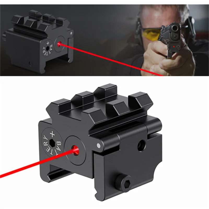 

Tactical Airsoft Gun Green Lasers Sight Low-Profile Compact Red Laser Sight with Picatinny/Weaver Rail for Pistol Handgun Rifle