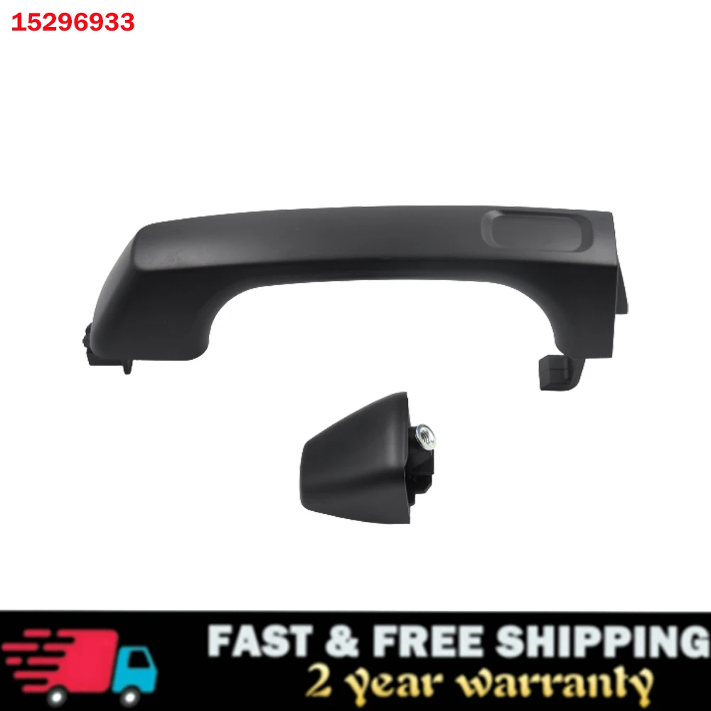 

Black/Chrome Silver Exterior Outside Door Handle Front Rear Left Right For 06-10 Hummer H3 15296933 15794314 25832249 15932907