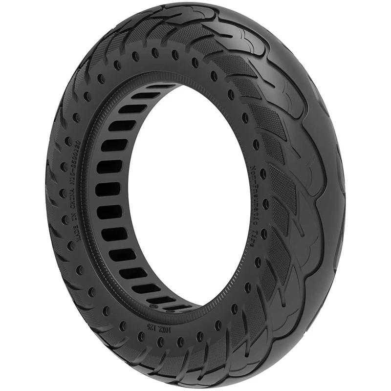 

Solid Tires 10X2.125 Inch Electric Scooter Wheels Replace Tire Front Or Rear Honeycomb Tires Solid Hole Shock Absorber