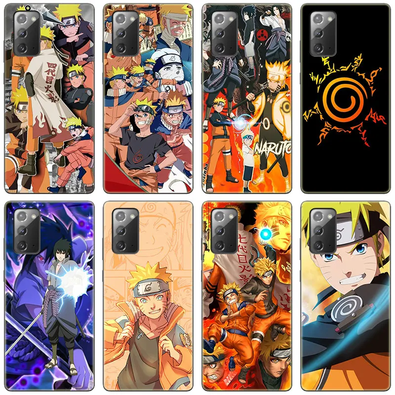 

Naruto Sasuke Uzumaki Anime Case For Samsung Galaxy S22 S21 Ultra S20 FE S8 S9 S10E S10 Plus S10 Lite A9 2018 Black Soft Cover