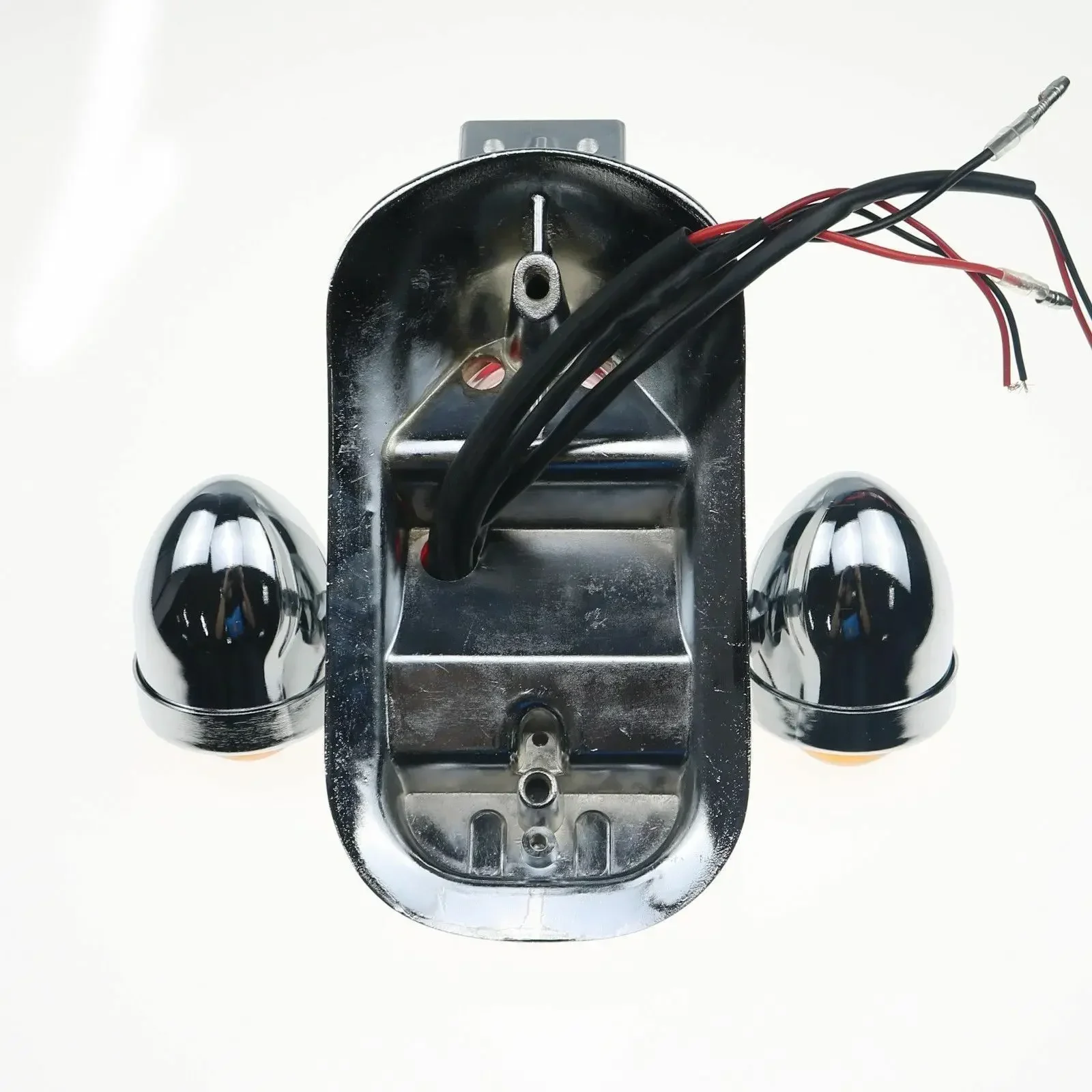 Хромированный указатель поворота с крестообразным хвостом для Harley Cruiser Chopper FLSTN