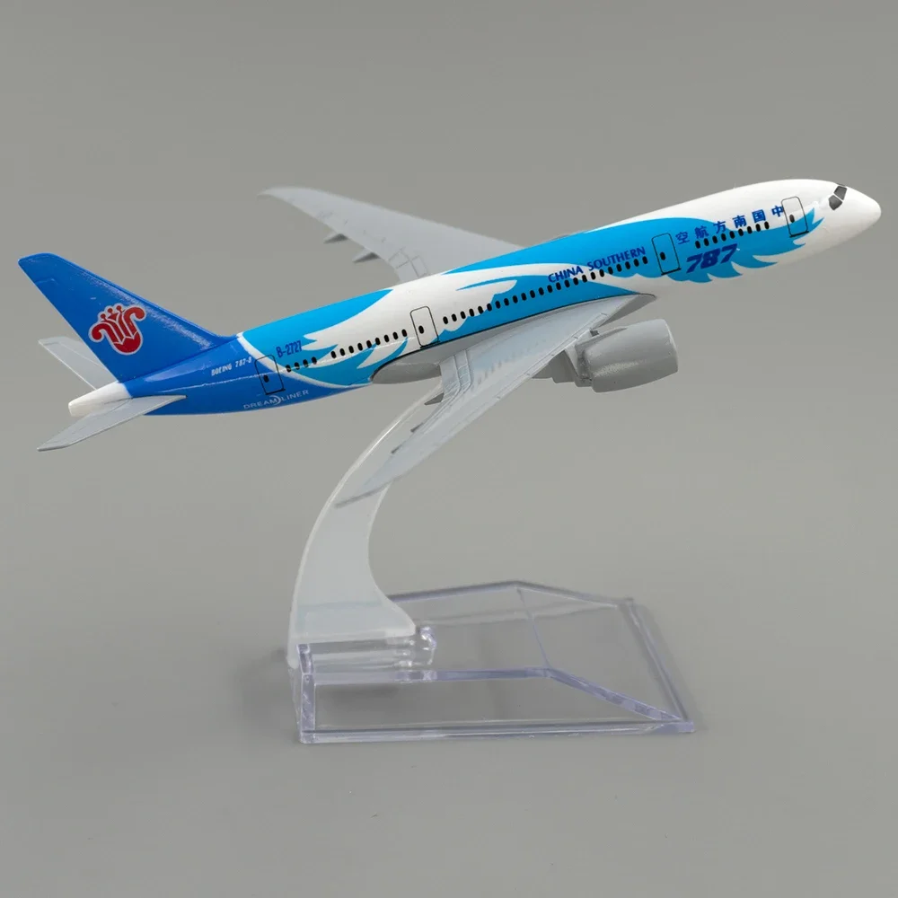 Самолет в масштабе 1/400 B787 China South 16 см модель самолета из сплава Боинг 787 игрушки