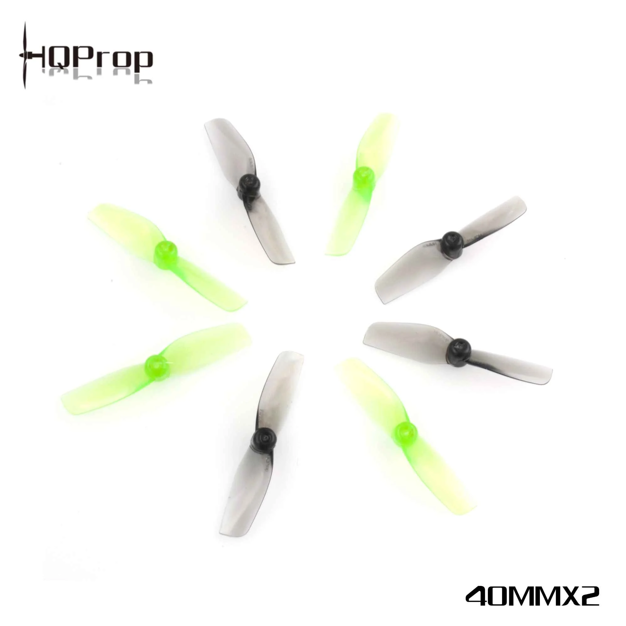 HQProp Micro Whoop 40MMx2 Mix color 1mm shaft