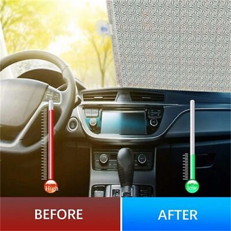 Козырек от солнца на лобовое стекло автомобиля