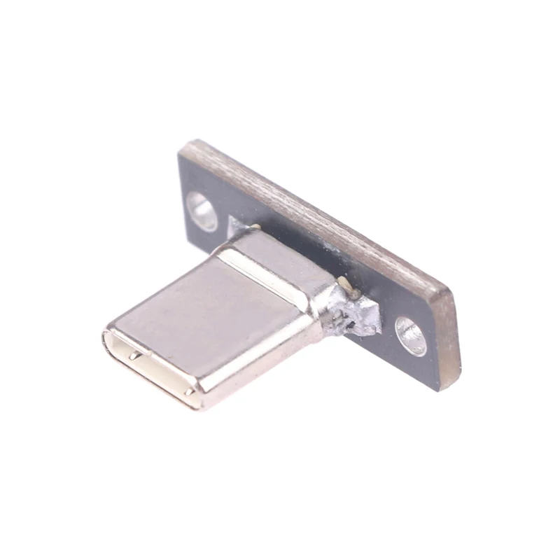 

Высококачественный 1 шт. кабель для зарядки и передачи данных с разъемом типа C тестовая плата со штырьковым разъемом USB 3,1 Штекерный разъем с фиксированной пластиной