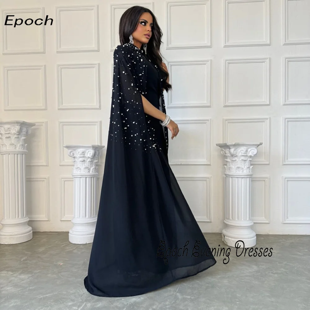 Шифоновое длинное вечернее платье Epoch прямые шифоновые элегантные вечерние