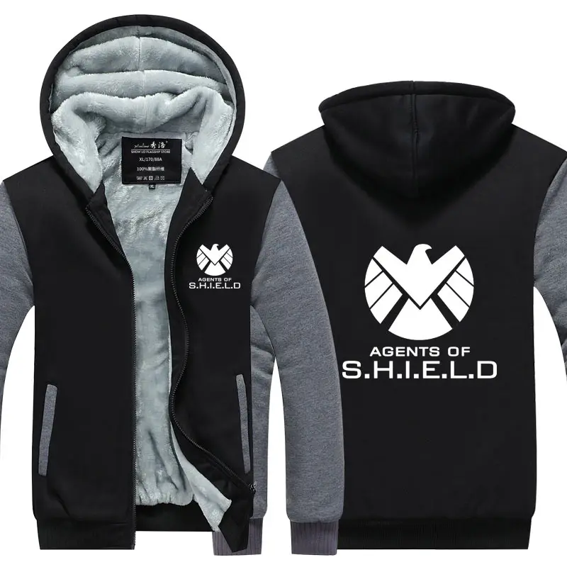 Captain America Marvel Tech Hooded Superhero Zipper Avengers Endgame Cosplay Quantum Realm Costumes Sweatshirt Hoodie Jacket