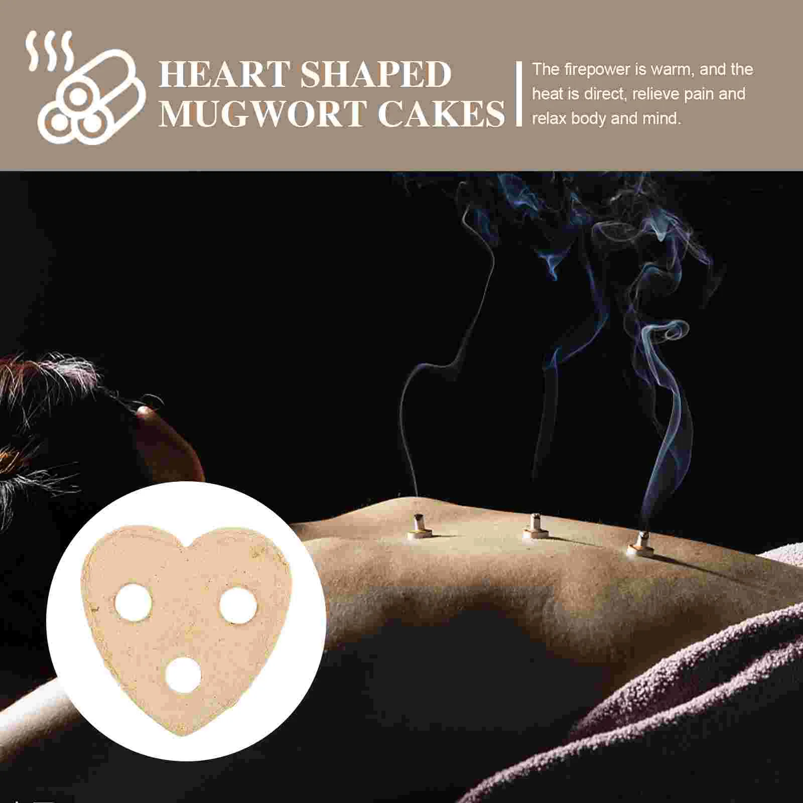 10 шт. торт китайская акупунктура полынь блоки из полыни нагревательная терапия