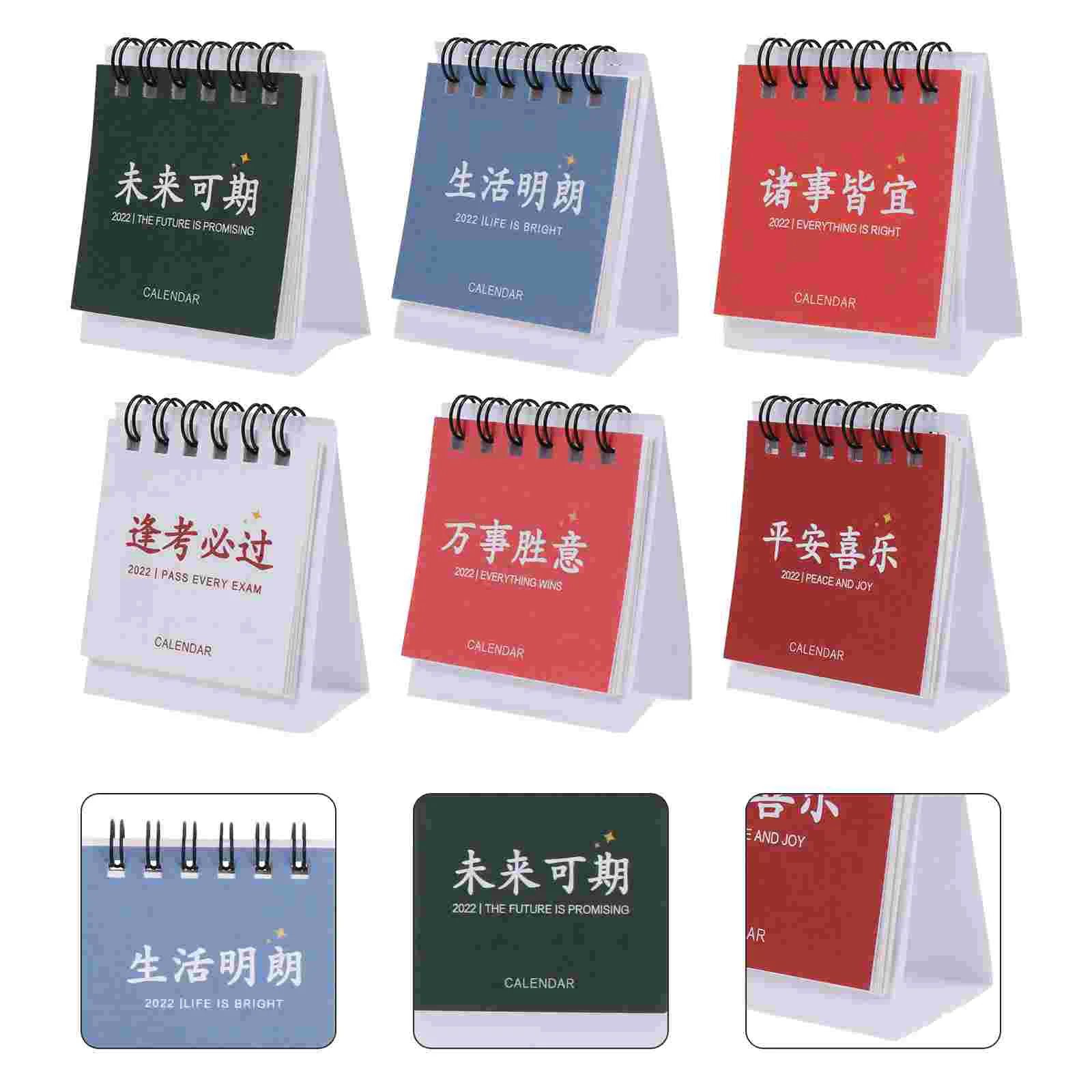

Calendar Mini Desk Calendars Planner 2022 Home Desktopdecor Wall Monthly Stand